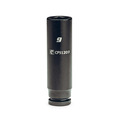 Capri Tools 1/4 in Drive 9 mm 6-Point Metric Deep Impact Socket CP51209